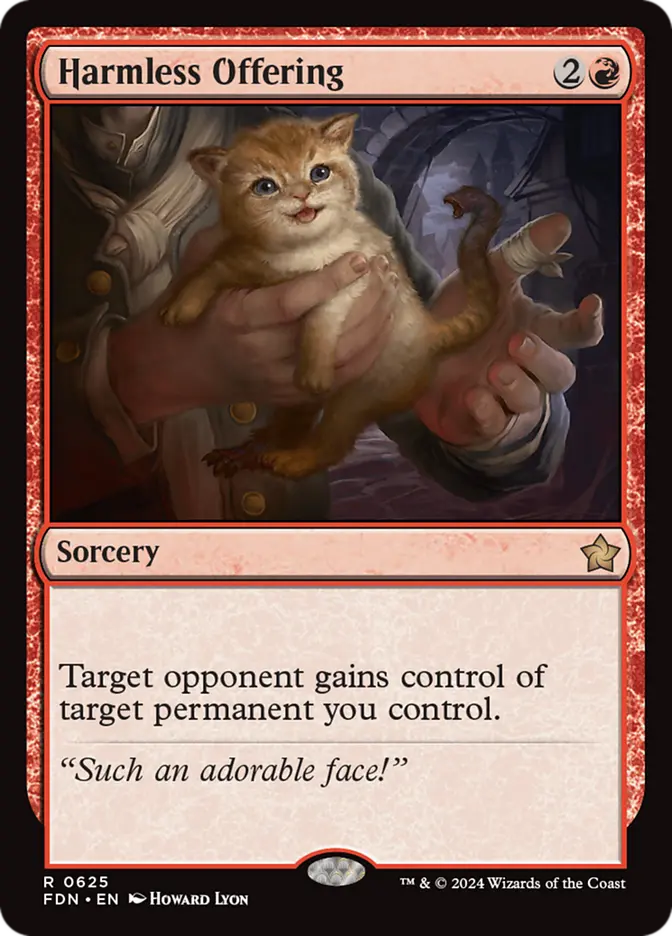 fdn 625 harmless offering