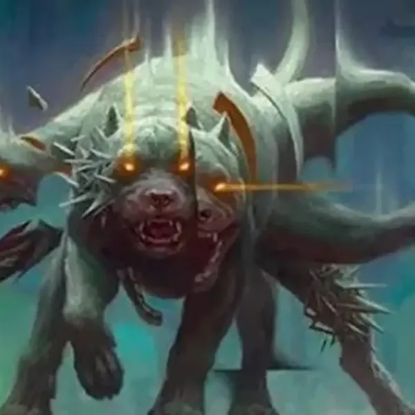 flickering hound art