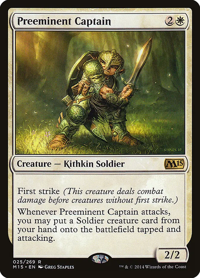 m15 25 preeminent captain