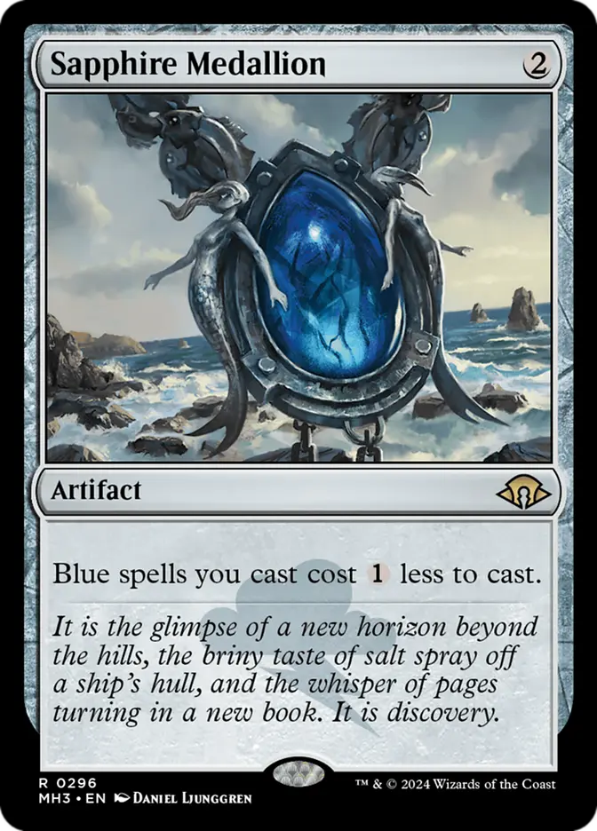 mh3 296 sapphire medallion