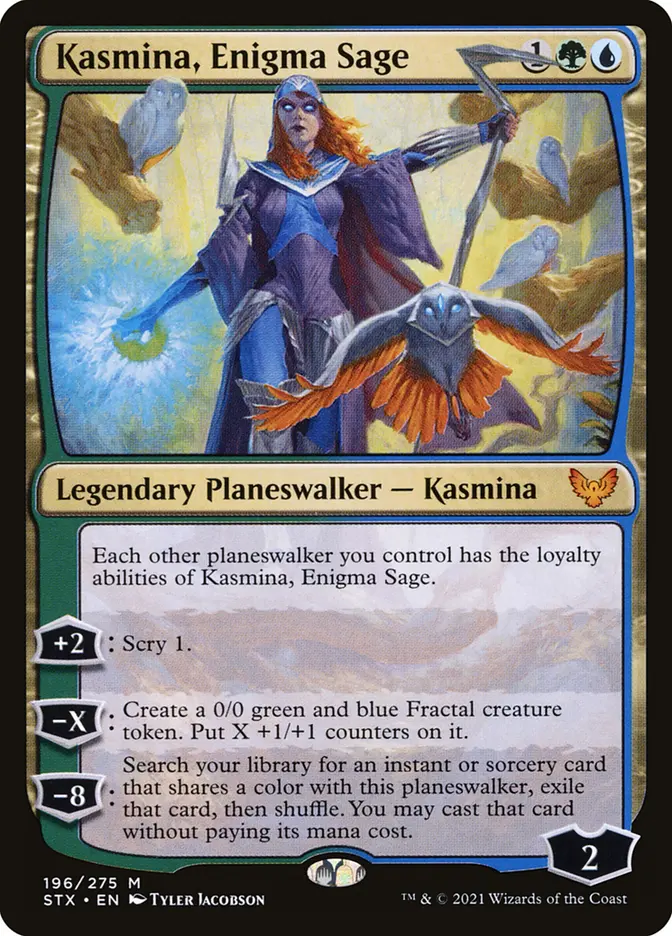 stx 196 kasmina enigma sage