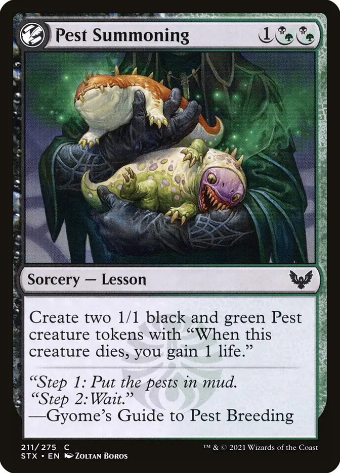 stx 211 pest summoning