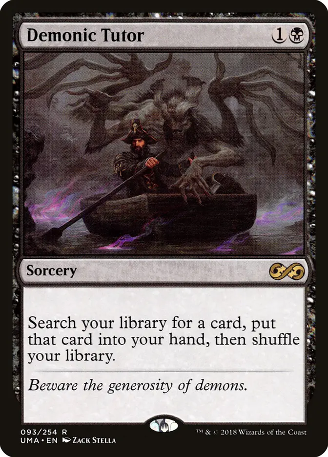 uma 93 demonic tutor