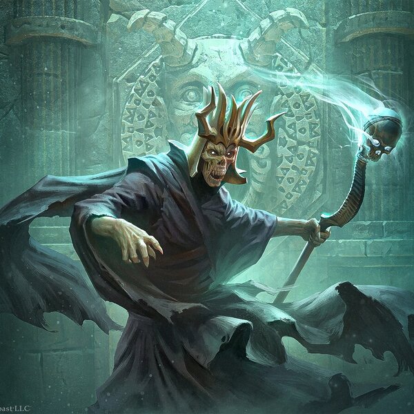 Acererak the Archlich (Dungeons & Dragons Adventures in the Forgotten Realms) art by Andrey Kuzinskiy