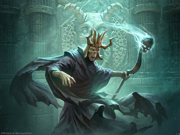 Acererak the Archlich (Dungeons & Dragons Adventures in the Forgotten Realms) art by Andrey Kuzinskiy