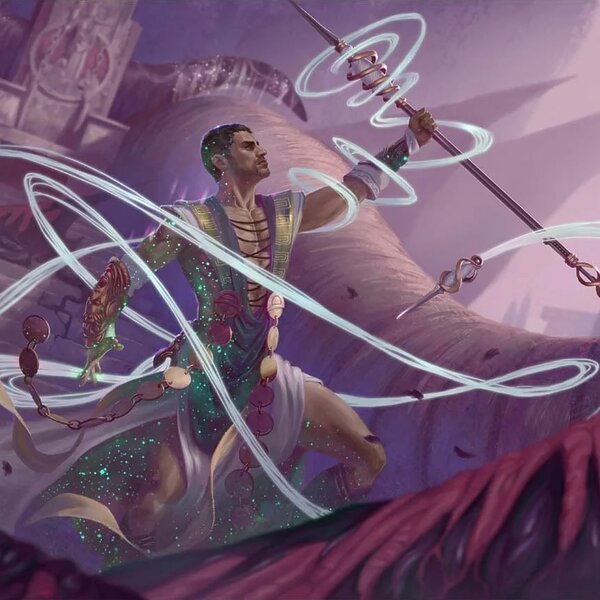 Calix, Guided by Fate (March of the Machine The Aftermath) art by PINDURSKI