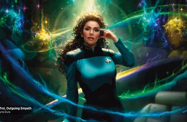Cmdr. Troi, Outgoing Empath illustrated by Justyna Dura