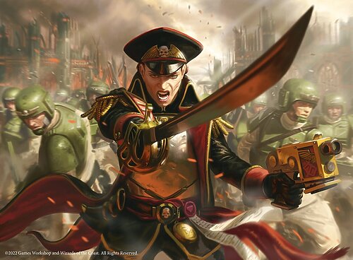 Las mejores cartas de los mazos de Commander de Warhammer 40K.