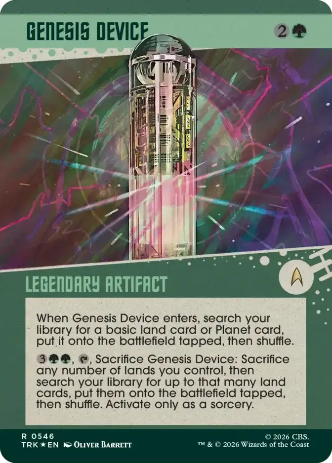 Genesis Device MTG
