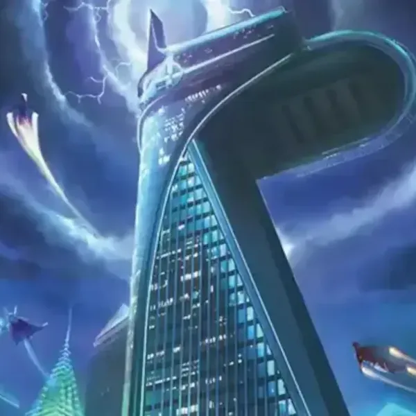 MTG Command Tower Secret Liar Promo Art by Leon Tukker 1536x864