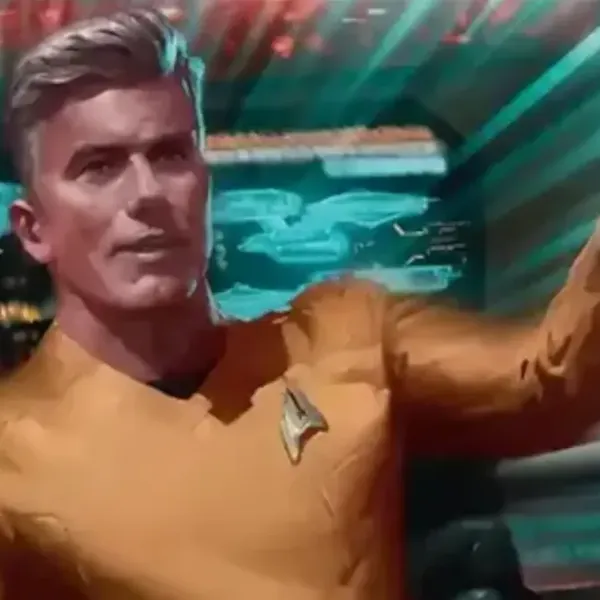 MTG Hit It Star Trek Art by Aaron J Riley