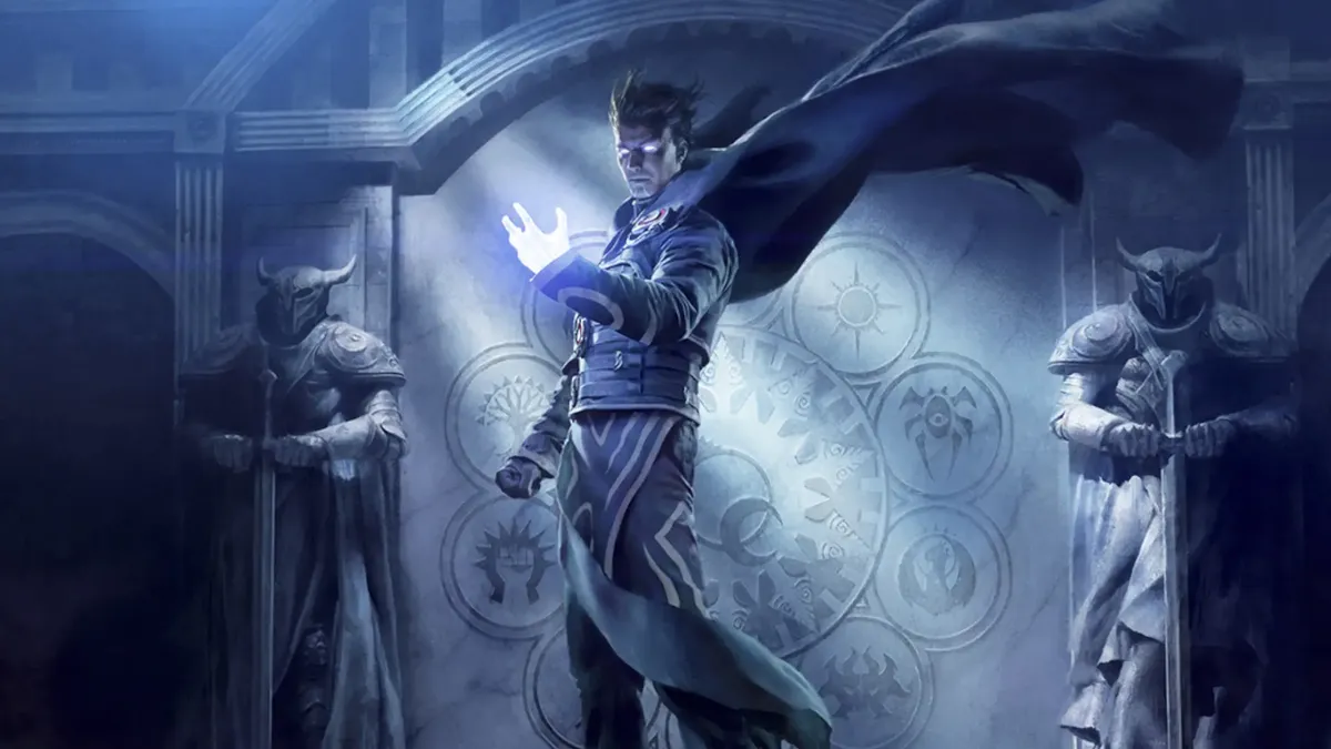 MTG Jace the Living Guildpact Magic 2015 Art by Chase Stone