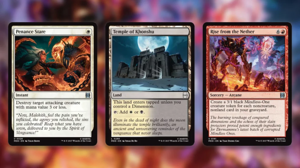 MTG Marvel Darkhold Destiny First Look Low Rarity Cards 1024x576