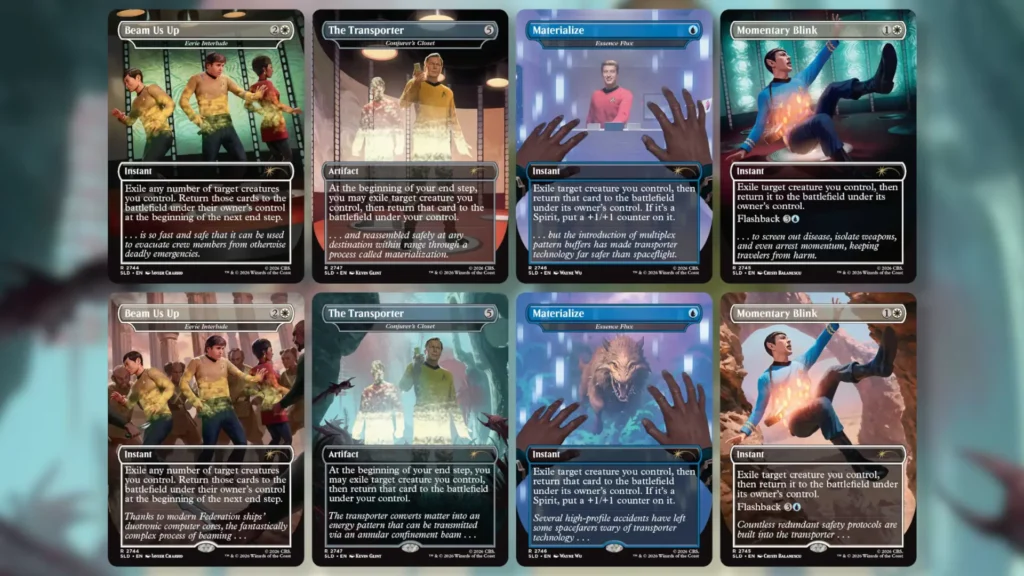 MTG Star Trek Beam Me Up Secret Lair Drop 1024x576