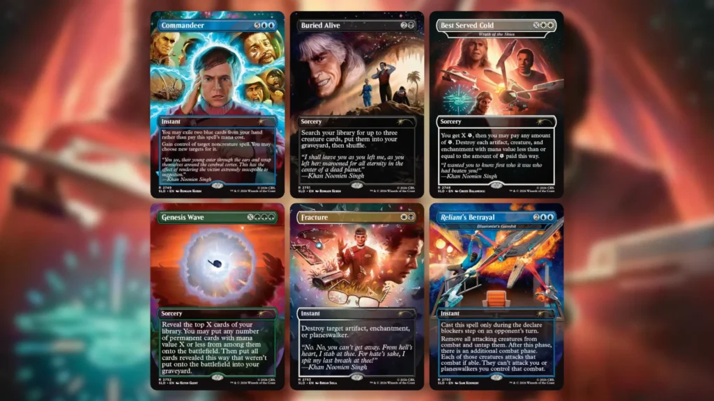 MTG Star Trek KHAAAAAAAAN Secret Lair Drop 1024x576