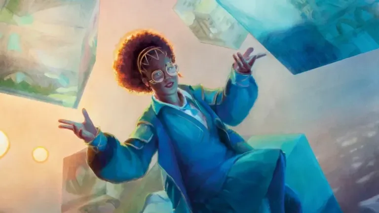 MTG Zimone Infinite Analyst Secrets of Strixhaven Commander Art by Carly Milligan 1024x576