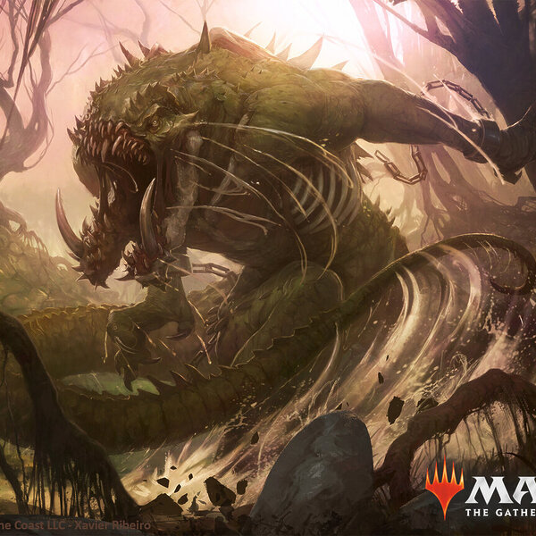 Ancestral Games 8 Nethergoyf (Modern Horizons III) art by Xavier Ribeiro