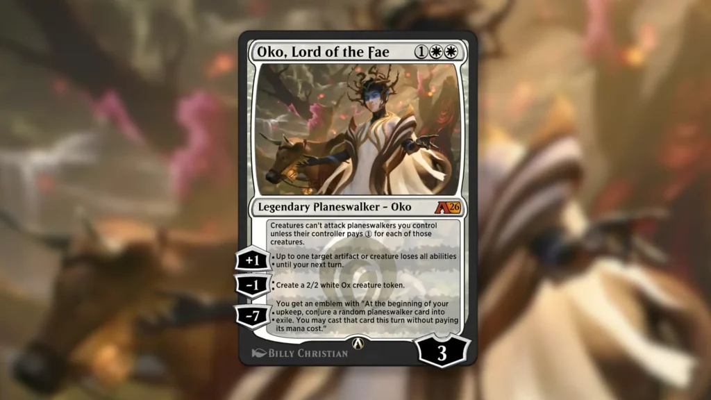 Alchemy: Reality Fracture revela 25 cartas destacadas. 6 Oko Lord of the Fae 1024x576