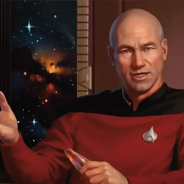 Ancestral Games 6 Unused MTG Star Trek Beginner Box Art Art by Chris Rallis