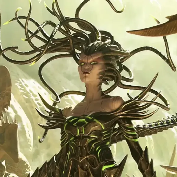 Vraska Betrayals Sting Phyrexia All Will Be One Art by Chase Stone 1536x864