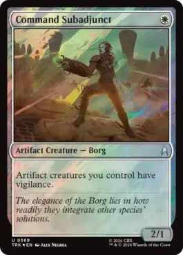 We Are the Borg: el precon de Commander de Star Trek que convierte enemigos en aliados. 122 card image (11)