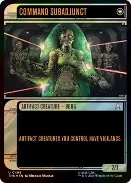 We Are the Borg: el precon de Commander de Star Trek que convierte enemigos en aliados. 121 card image (12)