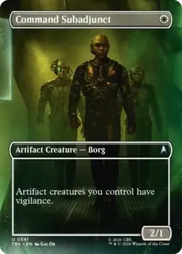 We Are the Borg: el precon de Commander de Star Trek que convierte enemigos en aliados. 118 card image (16)