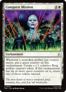 We Are the Borg: el precon de Commander de Star Trek que convierte enemigos en aliados. 32 card image (48)