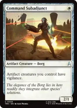 We Are the Borg: el precon de Commander de Star Trek que convierte enemigos en aliados. 31 card image (49)