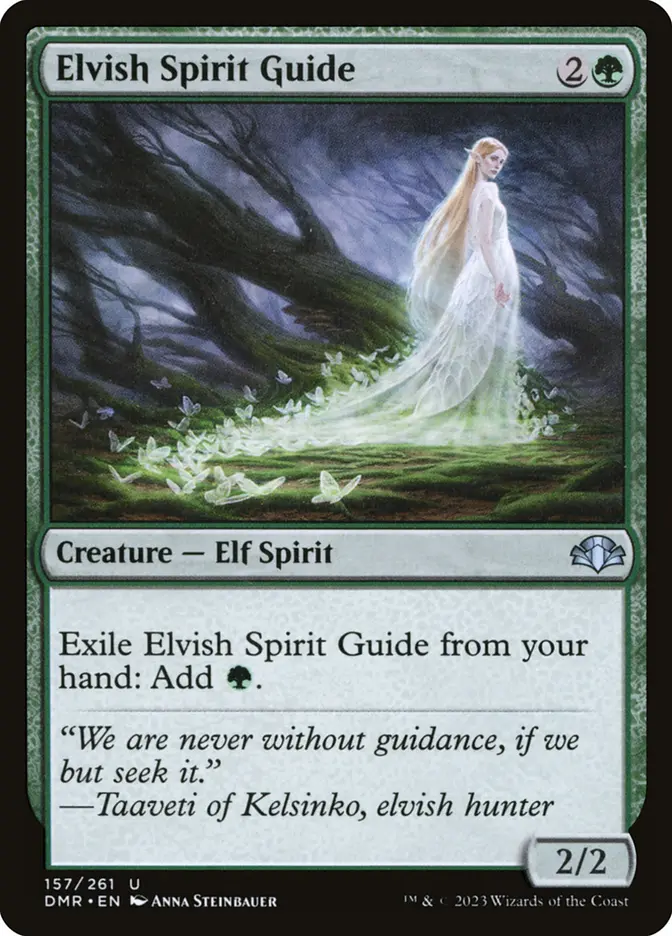 dmr 157 elvish spirit guide