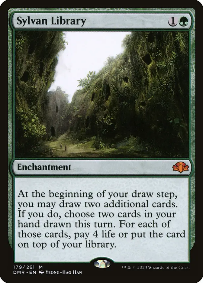 Q, Your Illustrious Host: el comandante de cinco colores que lanza hechizos gratis con hadas. 4 dmr 179 sylvan library