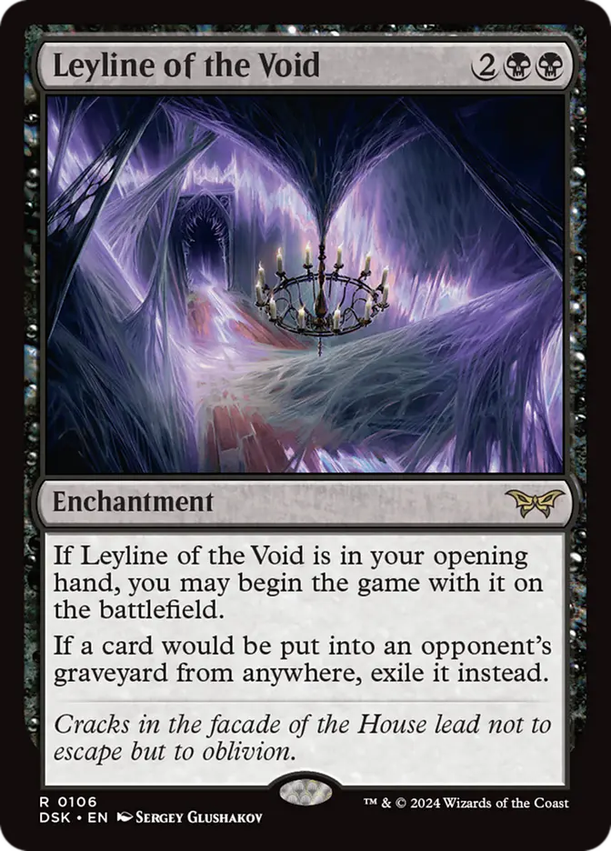 Dimir Hogaak: el regreso del “Gaak” a Legacy. 7 dsk 106 leyline of the void