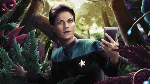 Spoilers de MTG Star Trek revelan un super staple seductor que duplica triggers y uno de los mejores mana dorks en Commander.