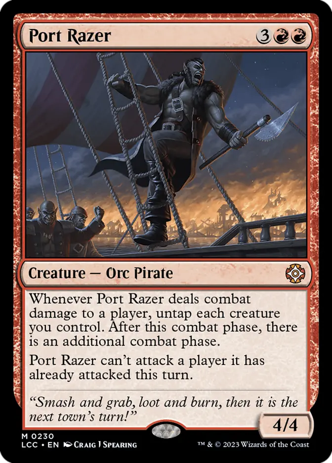 lcc 230 port razer