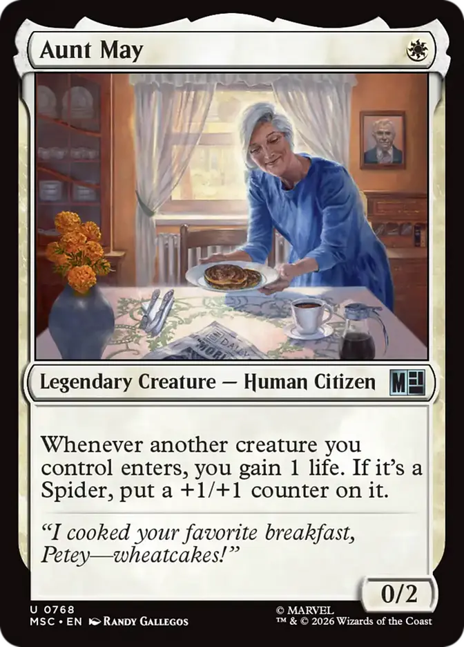 msc 768 aunt may