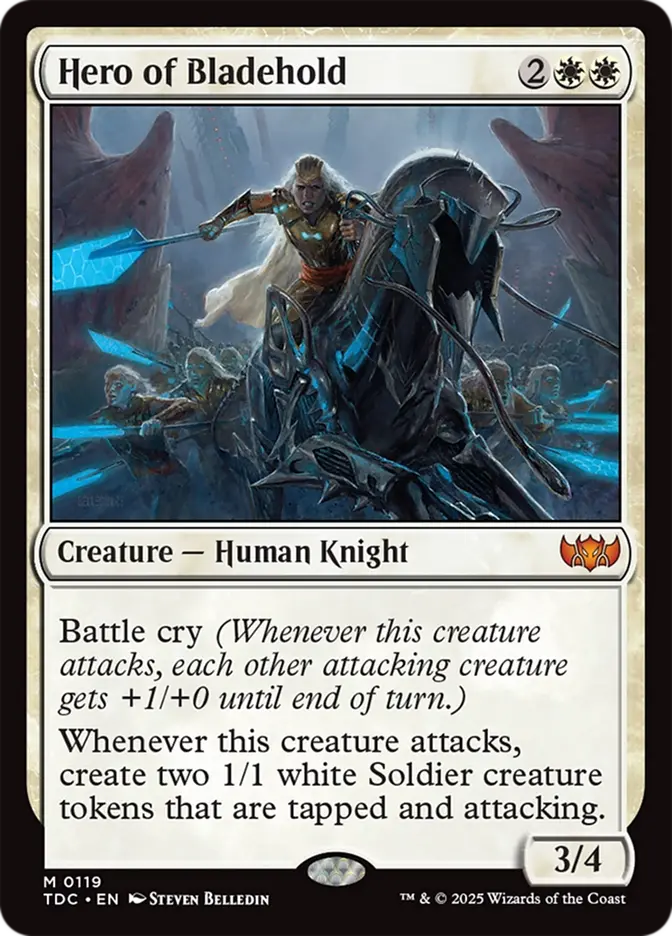 tdc 119 hero of bladehold