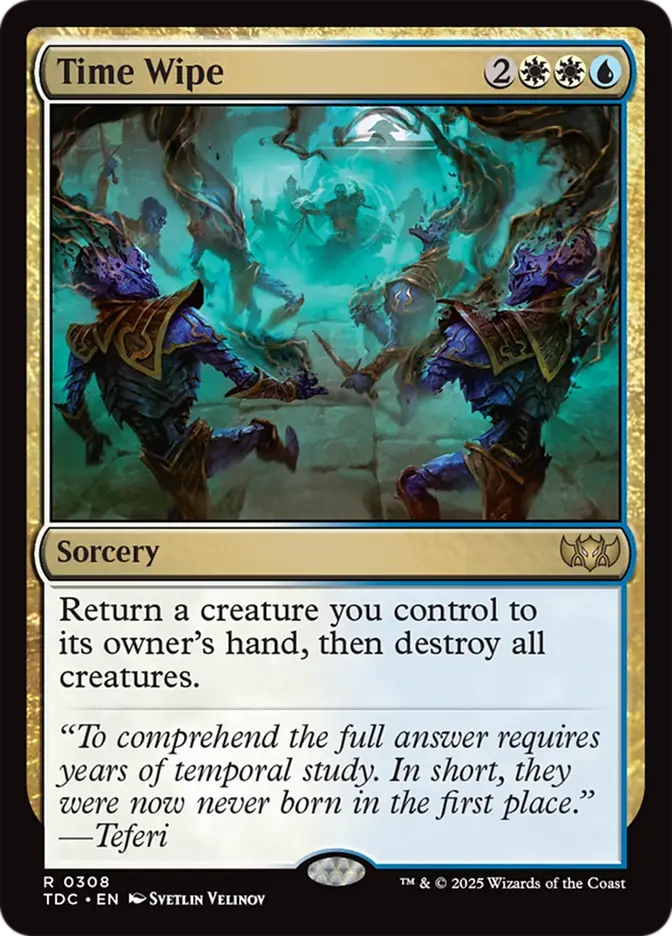 tdc 308 time wipe